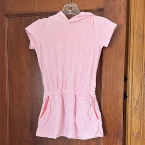 Crewcuts Light Pink Hooded Dress